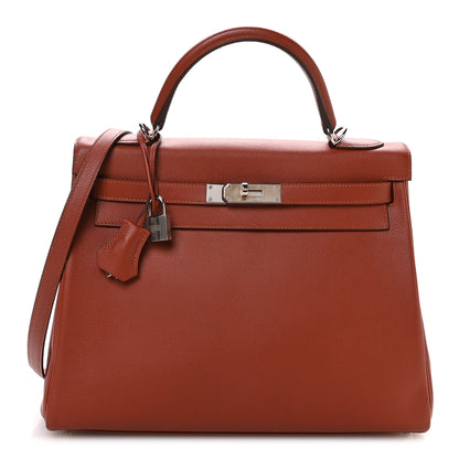 Hermes Evercolor Verso Kelly Retourne 32 Blush Deep Blue 1 of 11