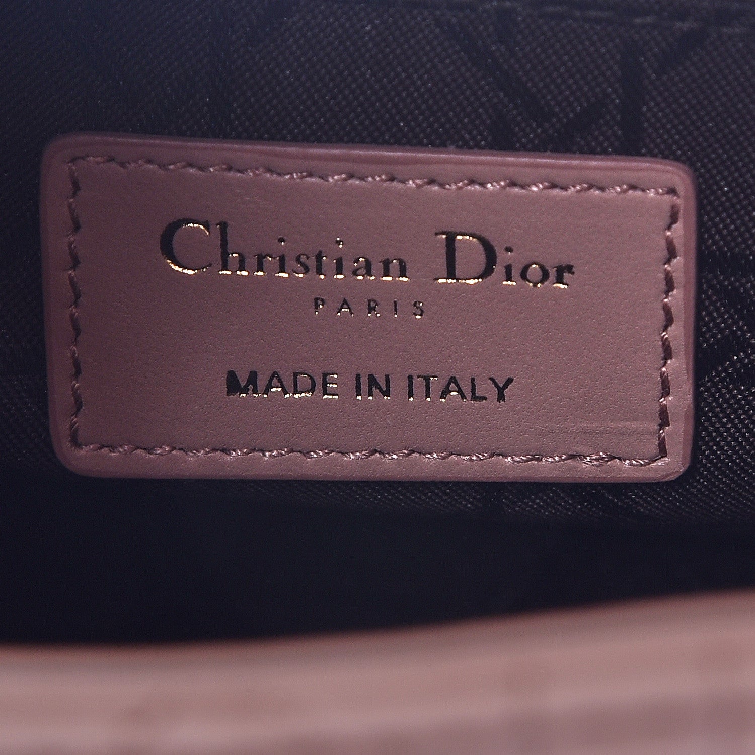 Christian Dior Lambskin Cannage Small My ABCDior Lady Dior Blush Powder 8 of 9