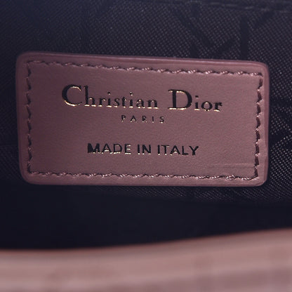 Christian Dior Lambskin Cannage Small My ABCDior Lady Dior Blush Powder 8 of 9