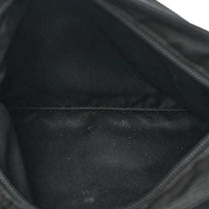 Prada Nylon Vela Flat Messenger Bag Black 6 of 10