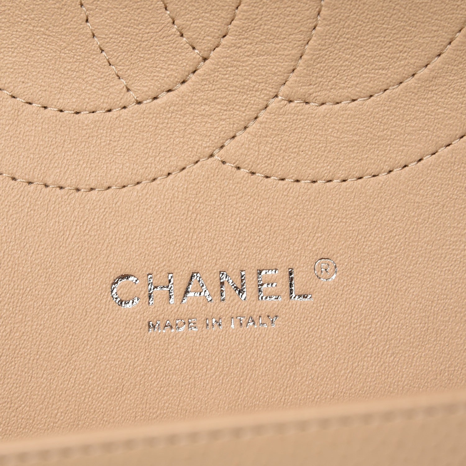 Chanel Caviar Quilted Jumbo Double Flap Beige Clair 6 of 8