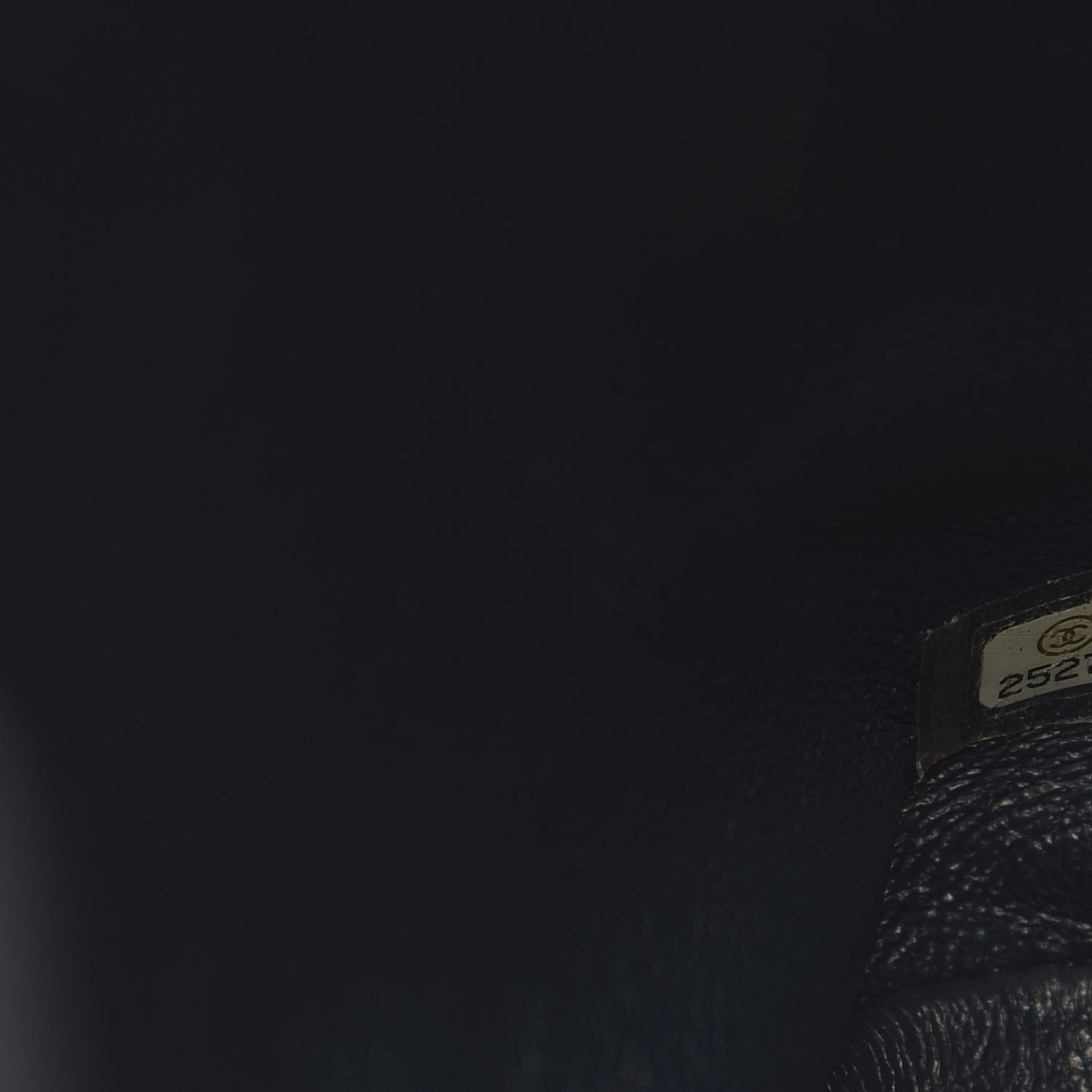 Caviar Quilted Filigree Backpack Navy