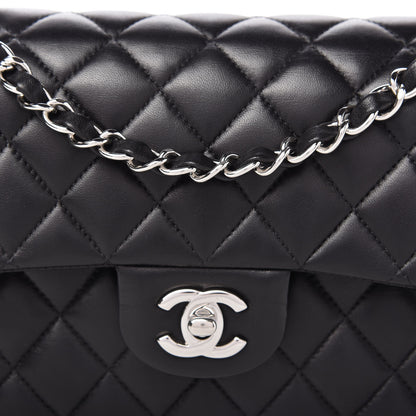 Chanel Lambskin Quilted Small Double Flap Black 10 of 10