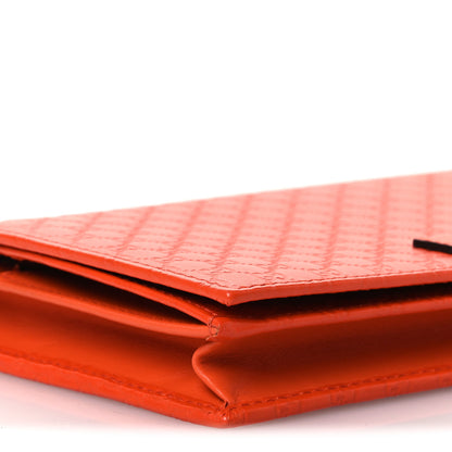 Gucci Soft Microguccissima Crossbody Wallet Sun Orange 8 of 10