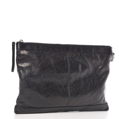 Balenciaga Agneau Arena Classic Hardware Medium Clip Black 3 of 9