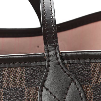 Louis Vuitton Damier Ebene Neo Neverfull MM Rose Ballerine 11 of 11