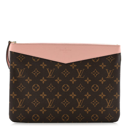 Louis Vuitton Monogram Daily Pouch Rose Poudre 1 of 10
