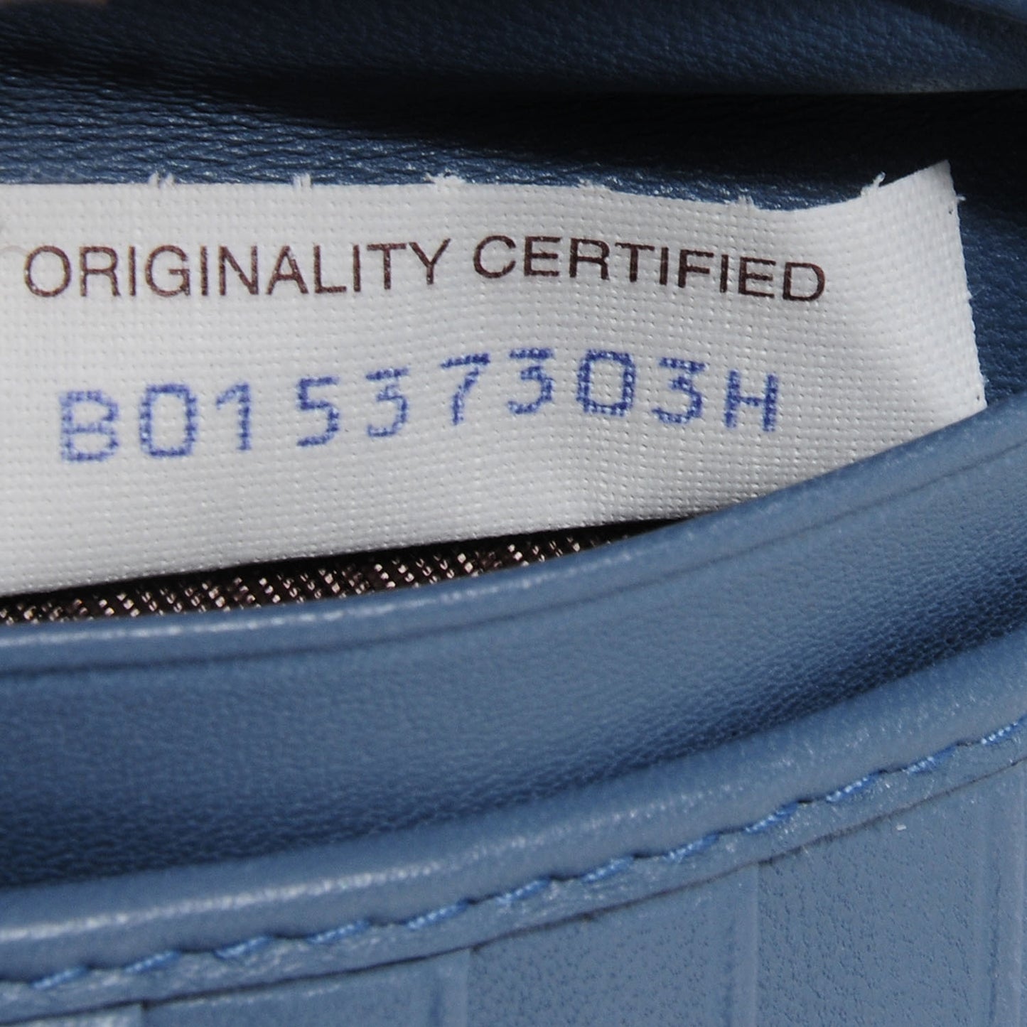 Nappa Intrecciato Continental Wallet Krim