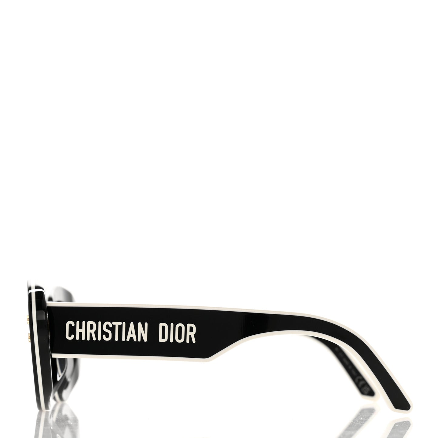 Acetate DiorPacific B1U Butterfly Sunglasses Black