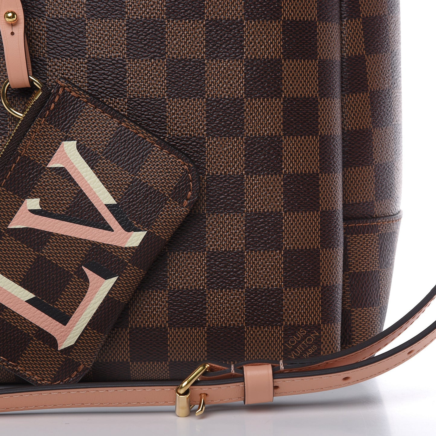 Damier Ebene Belmont PM Venus Pink