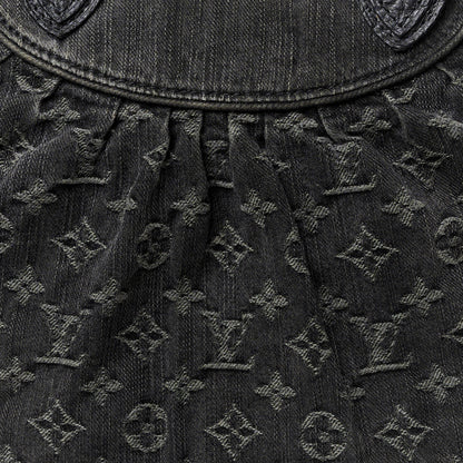 Louis Vuitton Denim Neo Cabby GM Black 7 of 9