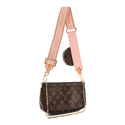 Louis Vuitton Monogram Multi Pochette Accessories Rose Clair 3 of 11