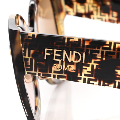 Fendi Acetate FF 53mm Sunglasses 0435/S Tortoise 7 of 9
