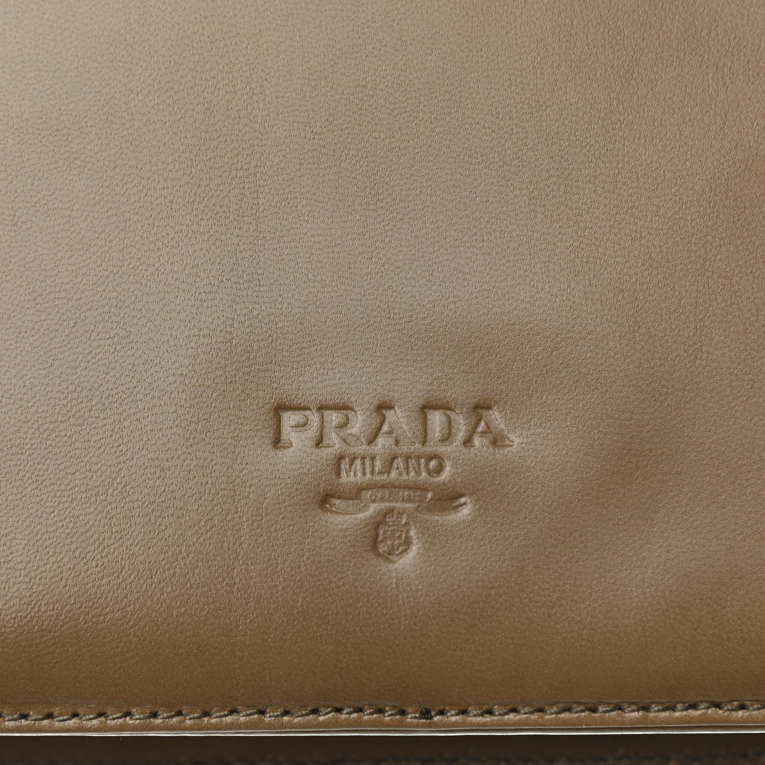 Prada Spazzolato Shoulder Bag Cera 8 of 11