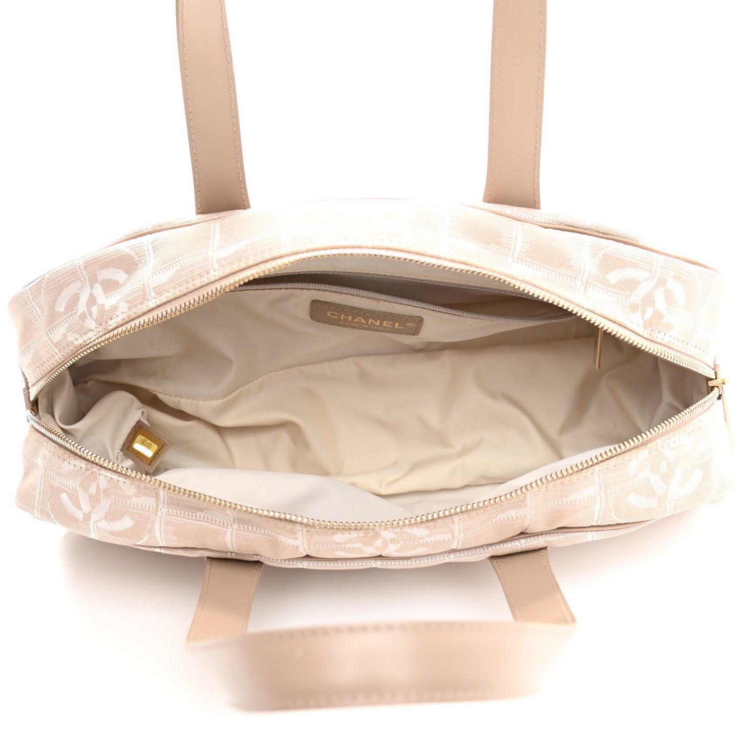 Nylon Travel Bowler Beige