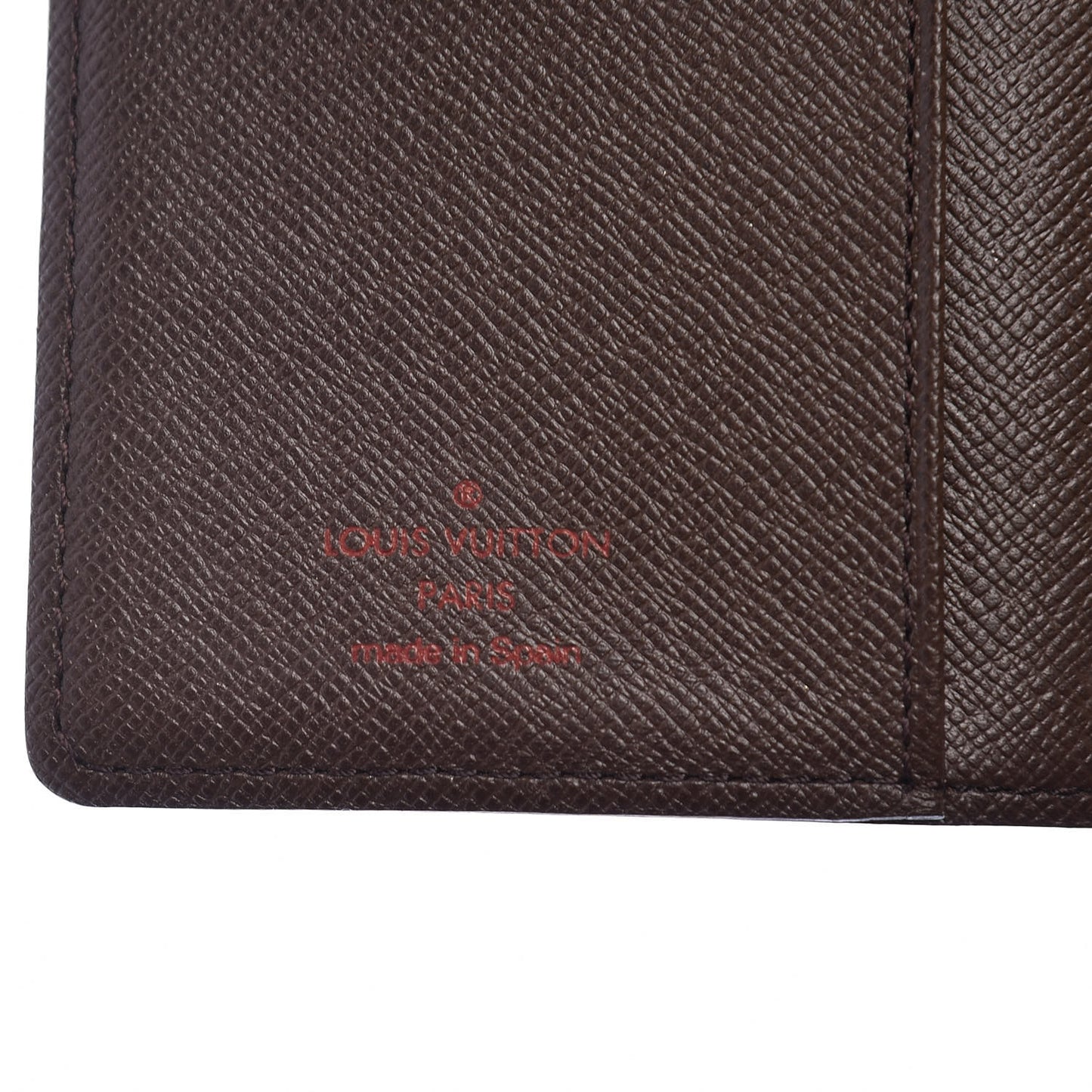Damier Ebene Small Ring Agenda Cover