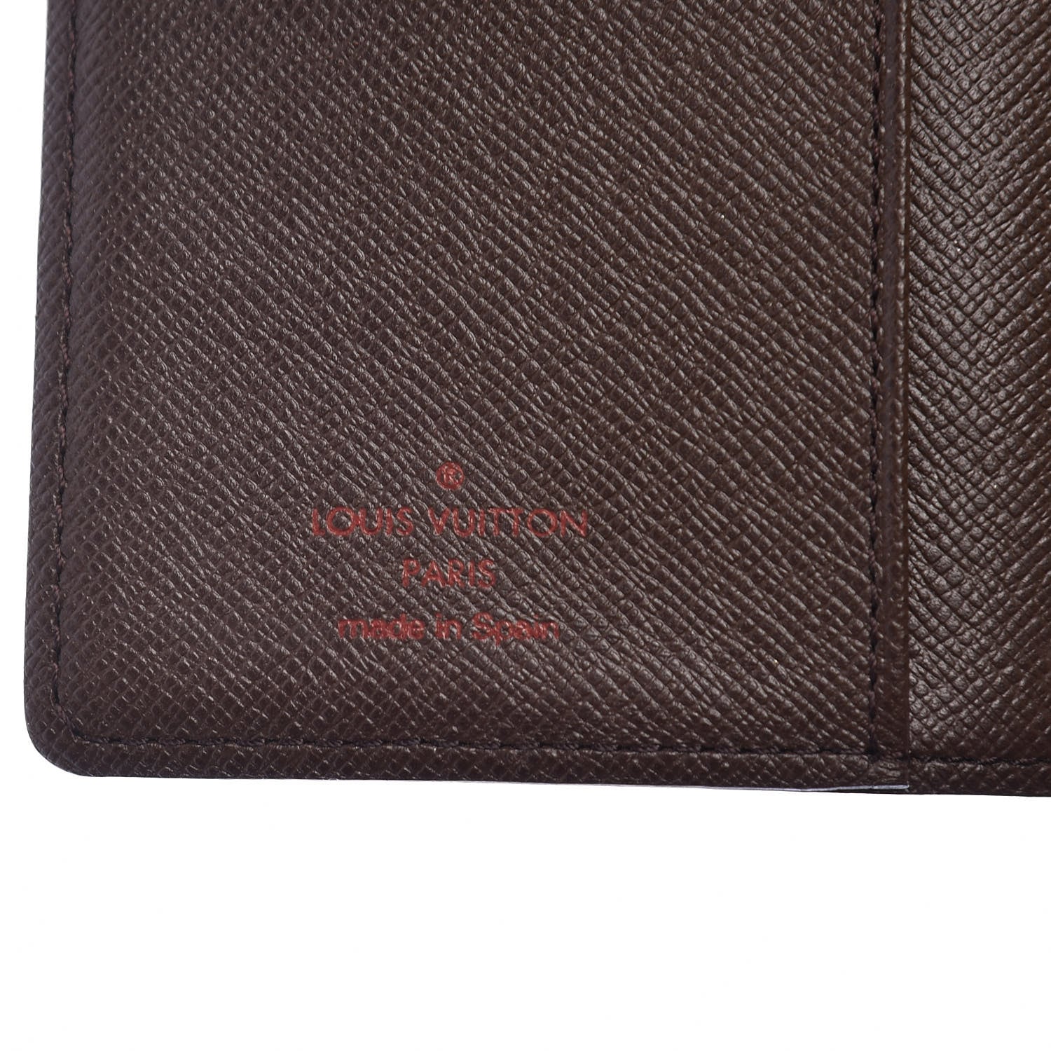 Louis Vuitton Damier Ebene Small Ring Agenda Cover 6 of 6
