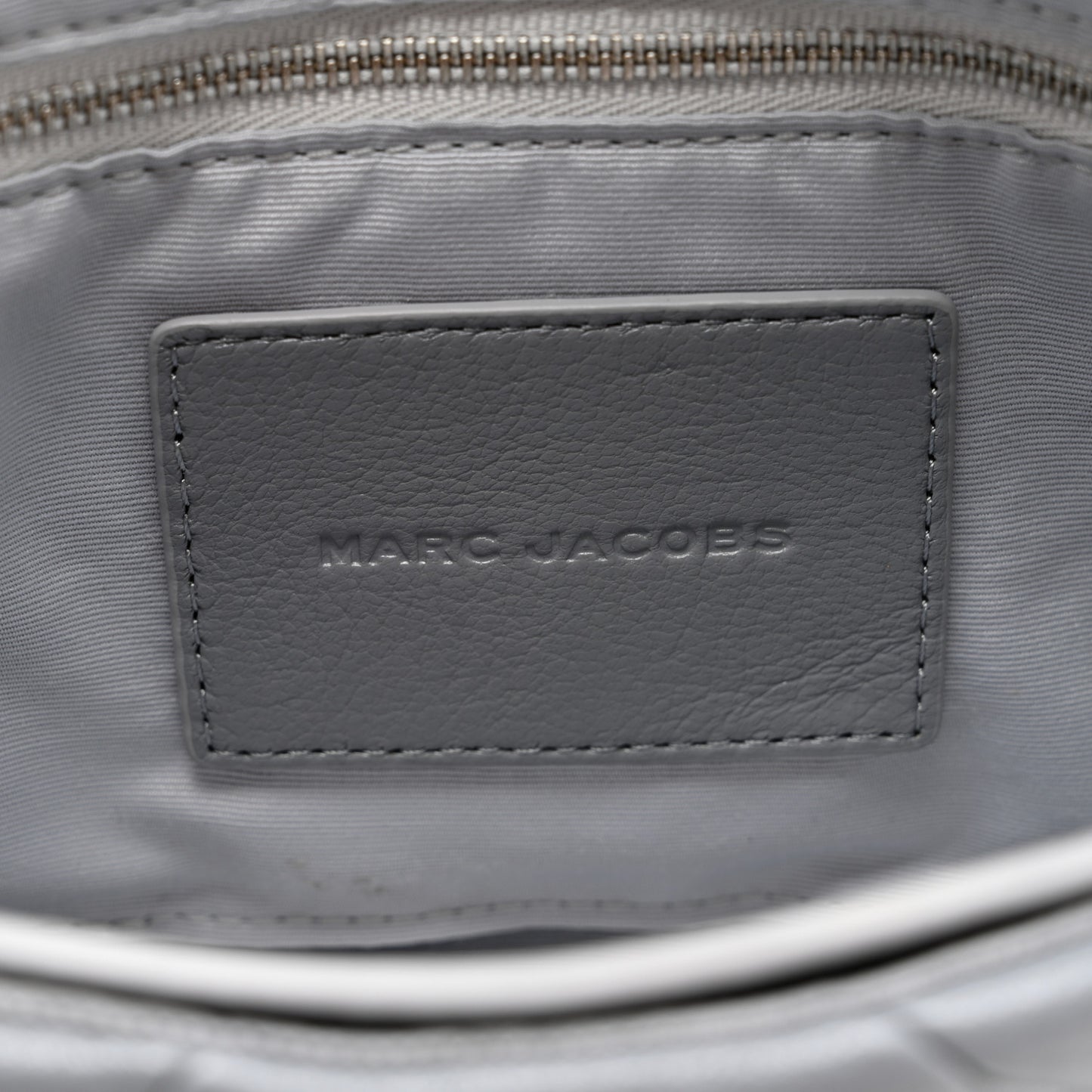 Goatskin Quilted J The Puffy Diamond Shoulder Bag Wolf Grey