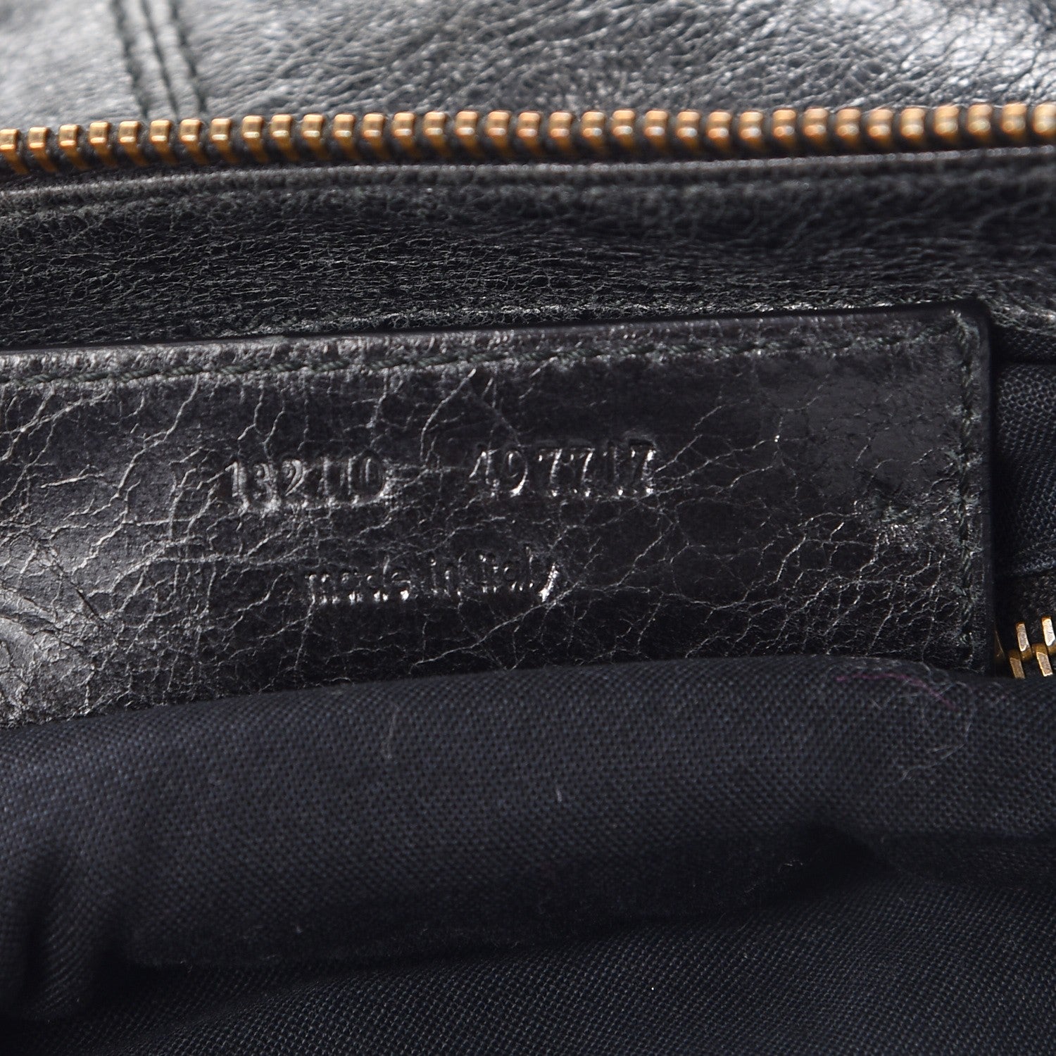 Balenciaga Agneau Classic Hardware Work Anthracite 7 of 8