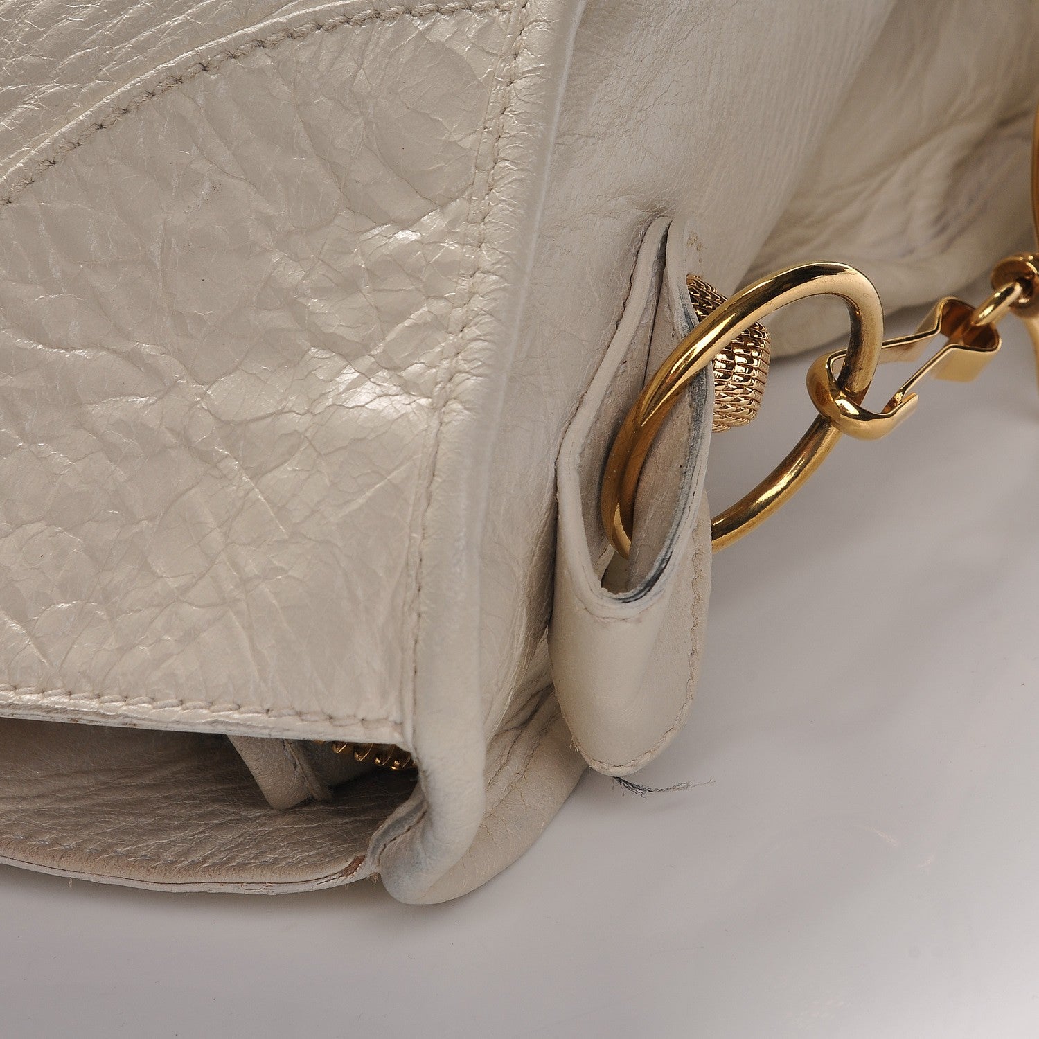 Balenciaga Chevre Giant 21 Gold Hardware Part Time Natural 7 of 16