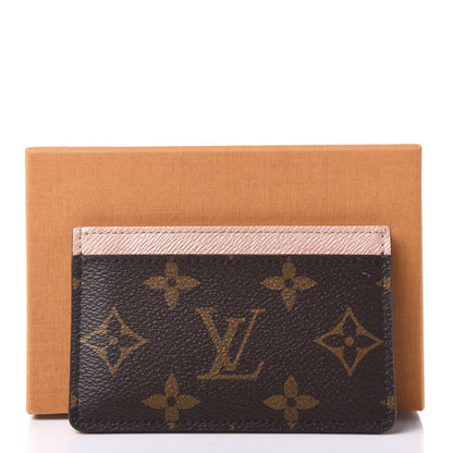 Louis Vuitton Monogram Card Holder Rose Nacre 9 of 9
