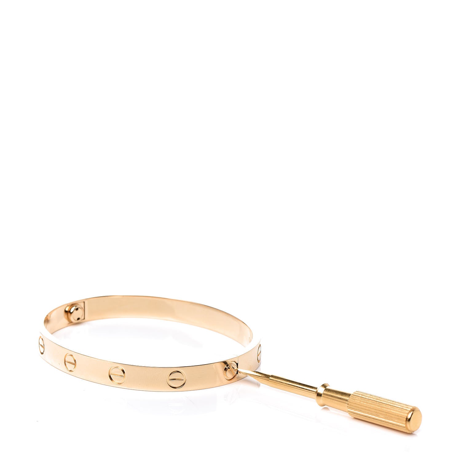 Cartier 18K Yellow Gold LOVE Bracelet 16 5 of 7