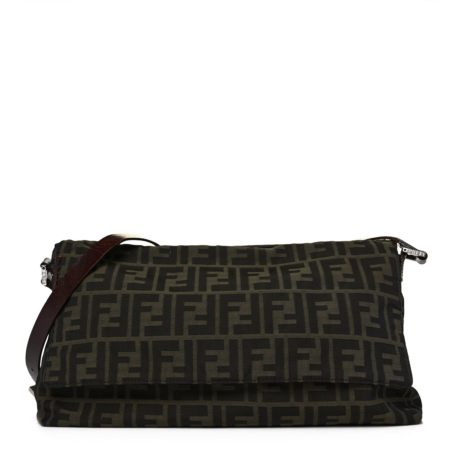 Fendi Zucca Shoulder Bag Tobacco 1 of 10