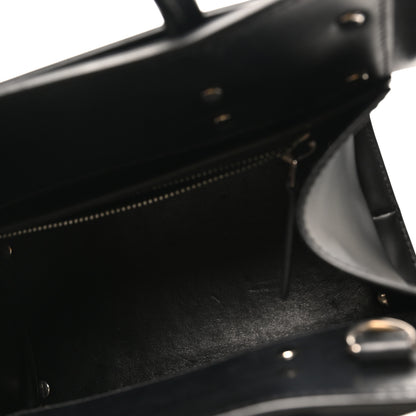 Givenchy Smooth Calfskin Mini Horizon Satchel Black 5 of 10