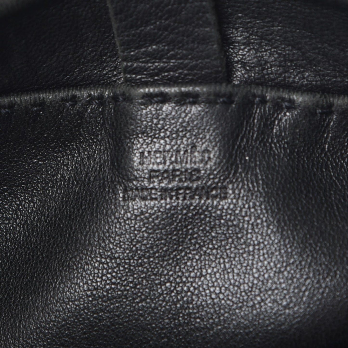 Lambskin Toudou Perfore Crossbody Bag Black