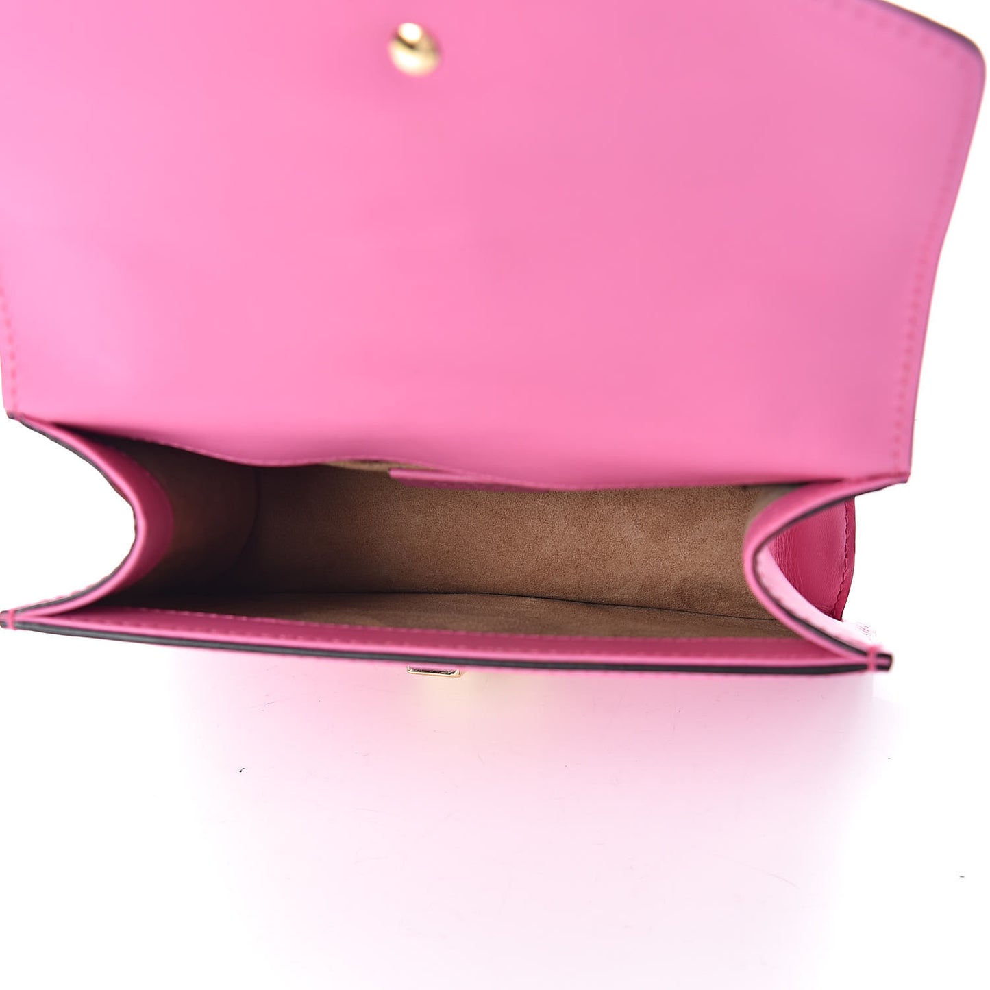 Vitello Fontanella Web Mini Sylvie Chain Shoulder Bag Pink Tropical Flower