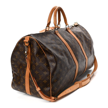Louis Vuitton Monogram Keepall Bandouliere 55 2 of 9
