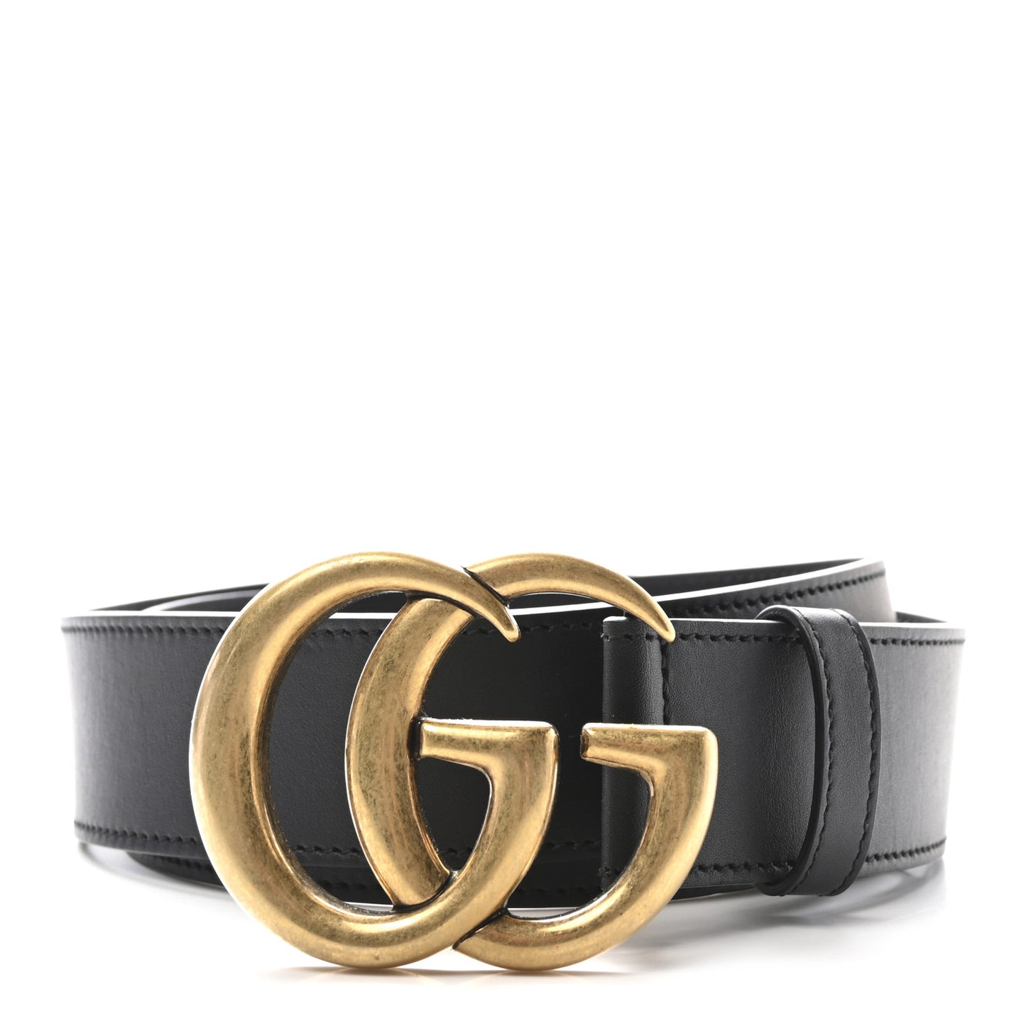 Calfskin Double G 40mm Belt 95 38 Black