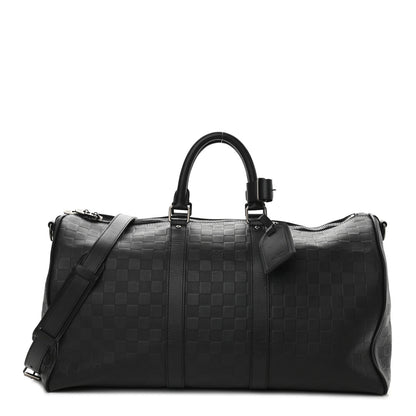 Louis Vuitton Damier Infini Keepall Bandouliere 45 Onyx 1 of 19