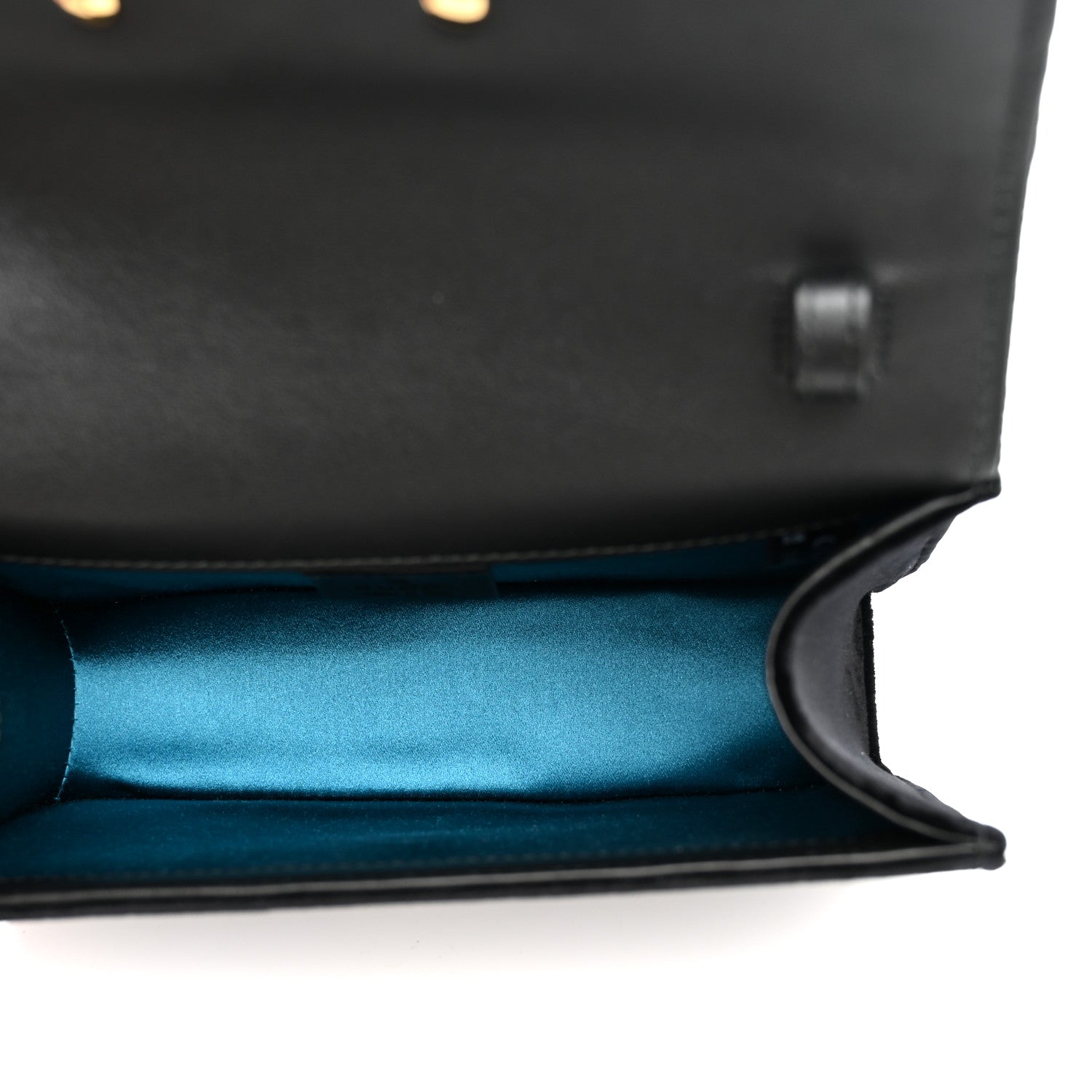 Gucci Velvet Crystal Square G Shoulder Bag Black 5 of 11
