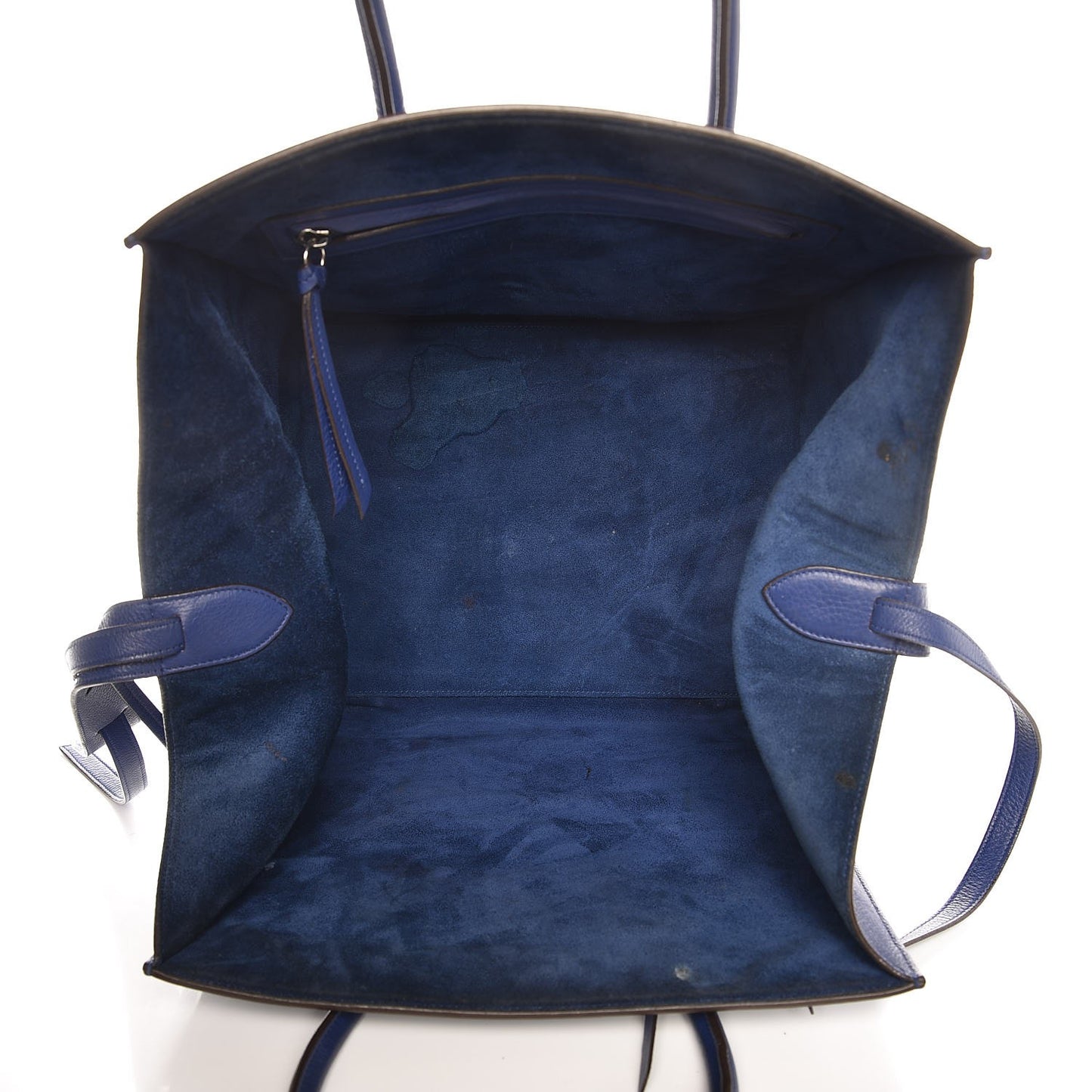 Supple Calfskin Medium Phantom Luggage Indigo