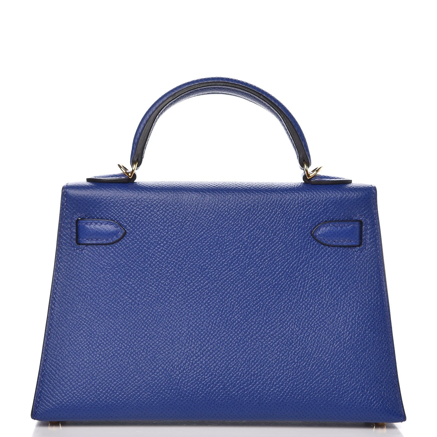 Hermes Epsom Mini Kelly Sellier 20 Bleu Electrique 4 of 25