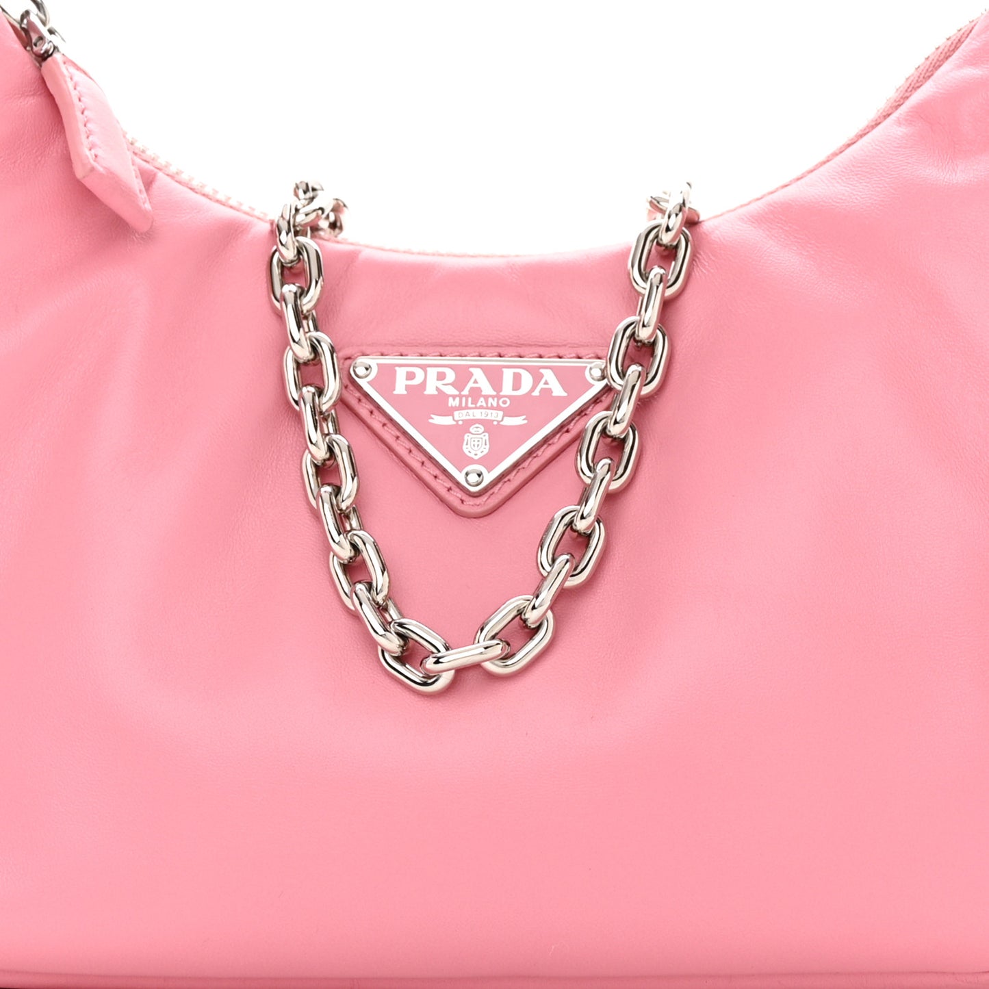 Nappa Soft Padded Re-Edition 2005 Shoulder Bag Begonia