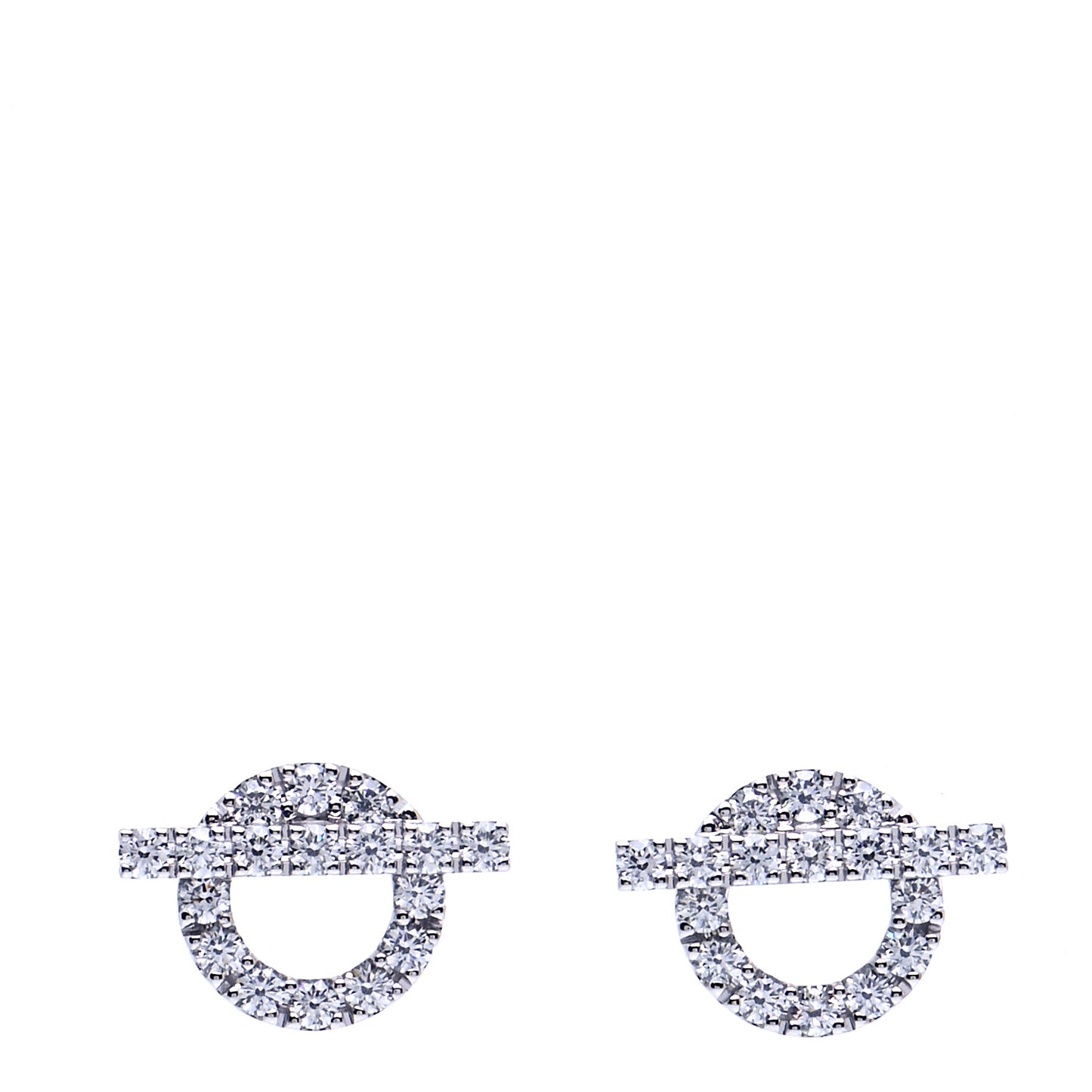 18K White Gold Diamond Finesse Earrings