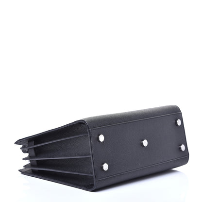 Saint Laurent Grained Calfskin Baby Sac De Jour Black 4 of 8