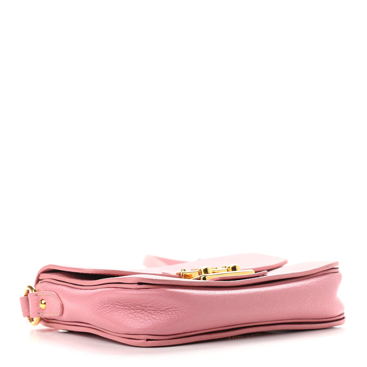 Miu Miu Goatskin Madras Top Handle Shoulder Bag Rosa 3 of 10