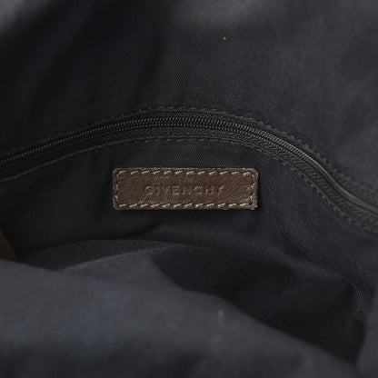 Givenchy Calfskin Crocodile Embossed Medium Nightingale Brown 6 of 11