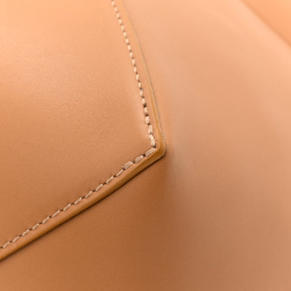 Loewe Shiny Calfskin Medium Puzzle Fold Tote Warm Desert 12 of 13