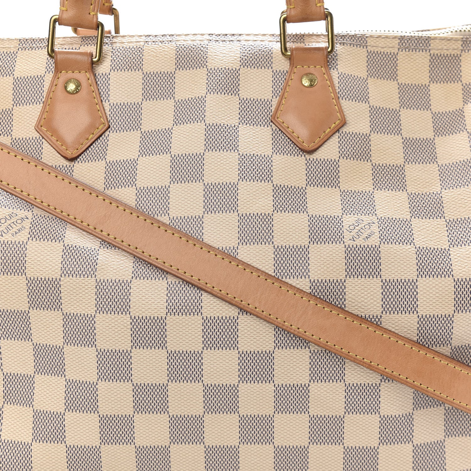 Louis Vuitton Damier Azur Speedy Bandouliere 35 10 of 10