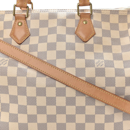Louis Vuitton Damier Azur Speedy Bandouliere 35 10 of 10