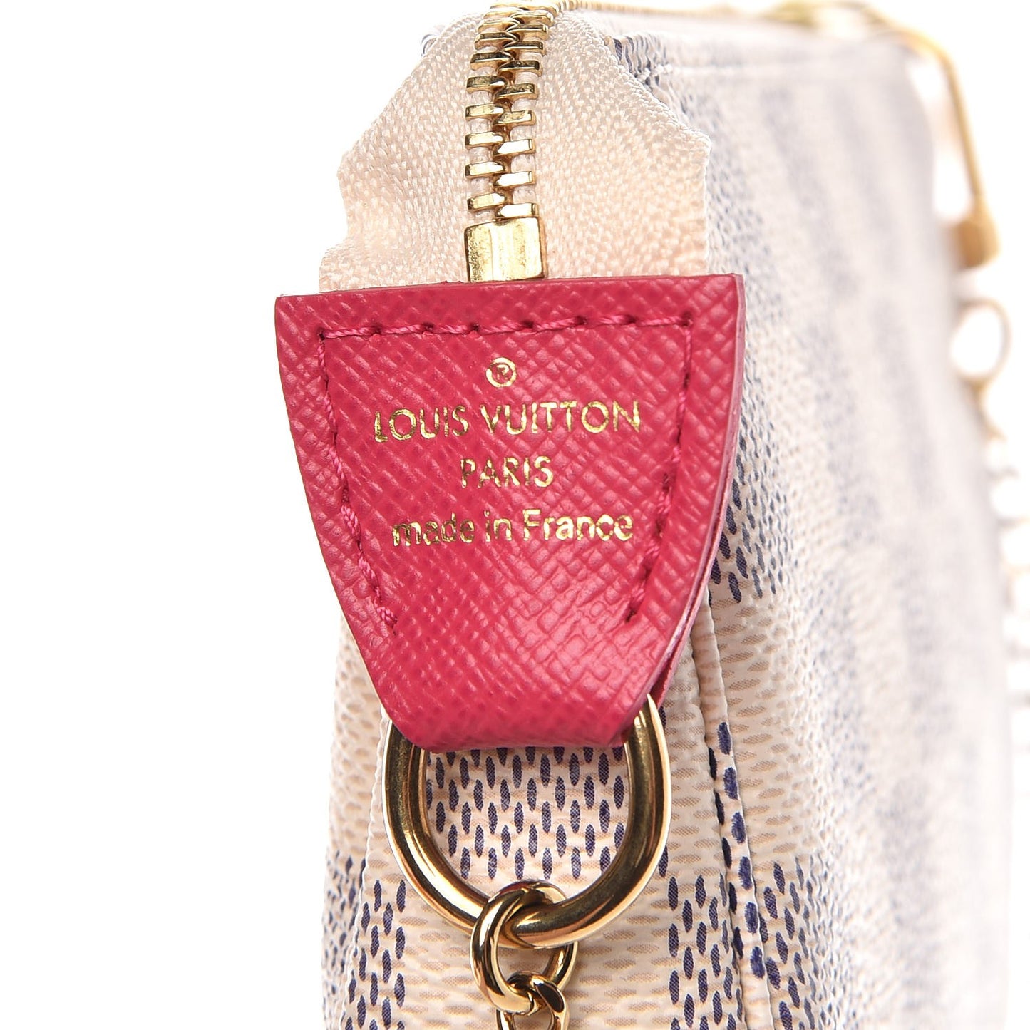 Damier Azur 2017 Christmas Animation Mini Pochette Accessories