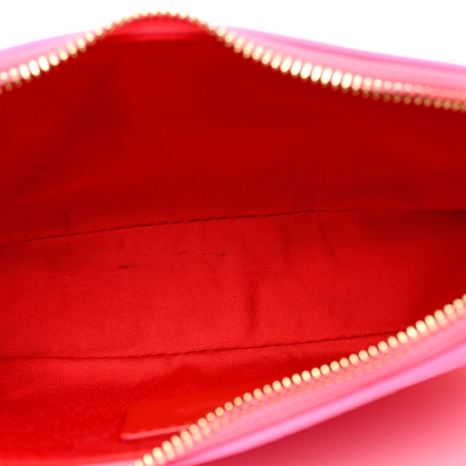 Christian Louboutin Calfskin Mini Loubila Chain Shoulder Bag Fluo Pink 5 of 10