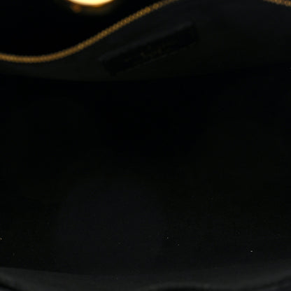 Louis Vuitton Calfskin Monogram On My Side PM Black 9 of 17