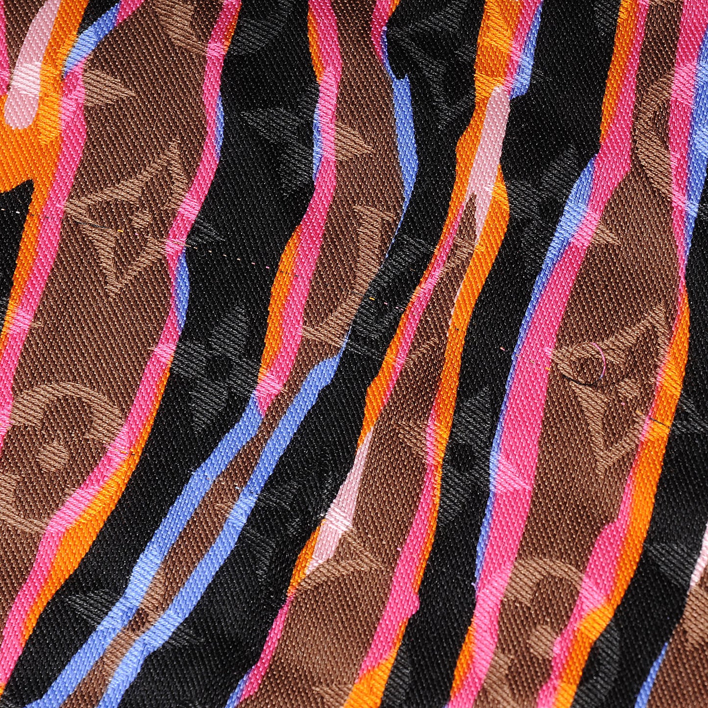 Silk Wool Zebra Shawl