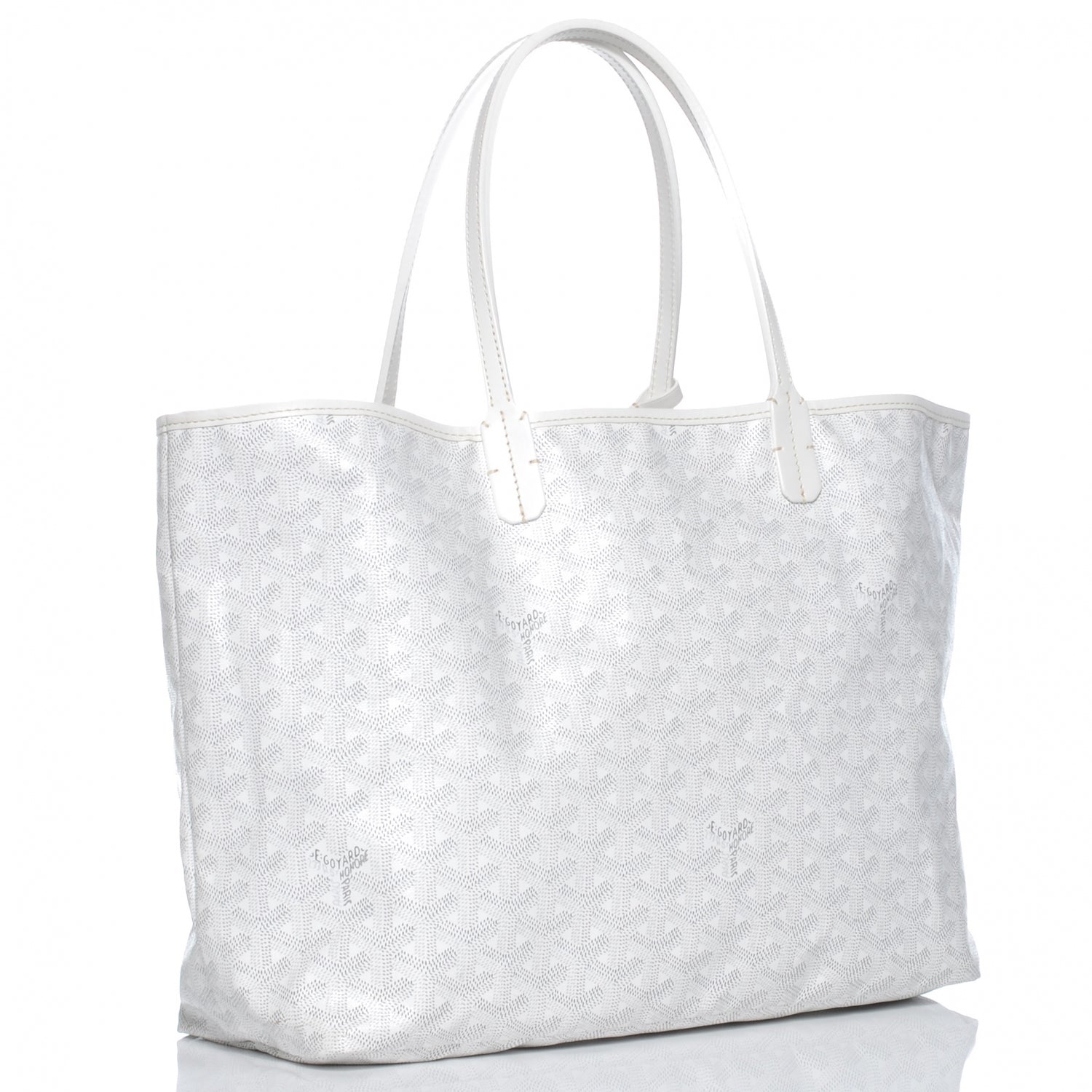 Goyard Goyardine Saint Louis PM White 3 of 9