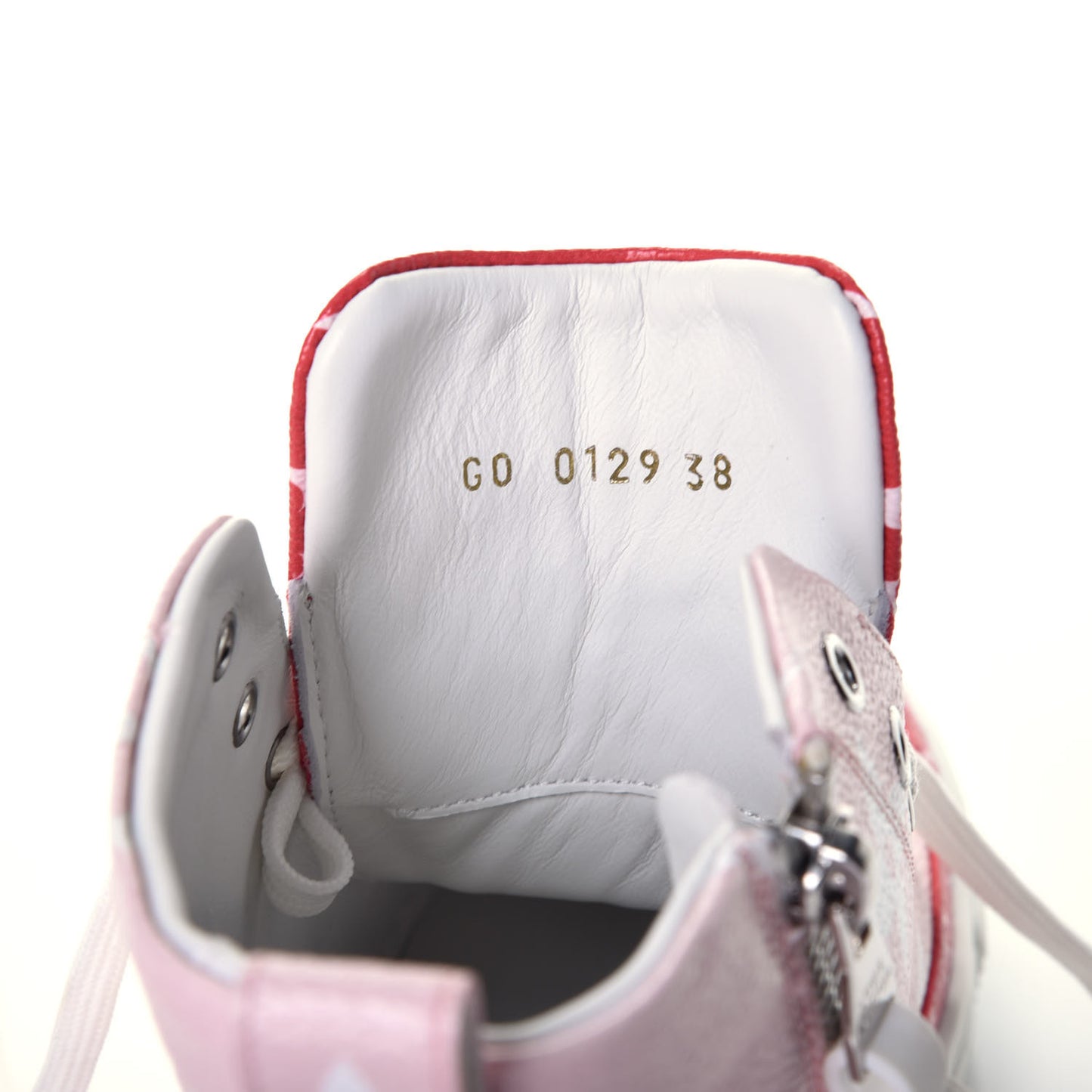 Monogram Giant Stellar Sneaker Boots 38 Rose Rouge